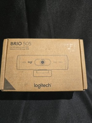 Logitech BRIO 505 Full HD Webcam USB-C HDR for Zoom Google Meet Teams