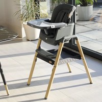 Tutti Bambini Nova Evolutionary Highchair Grey Adjustable Baby Feeding Seat New