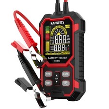 Car Battery Tester, 12V/24V Automotive Battery Diagnostic Tool, 50-2000 CCA L...