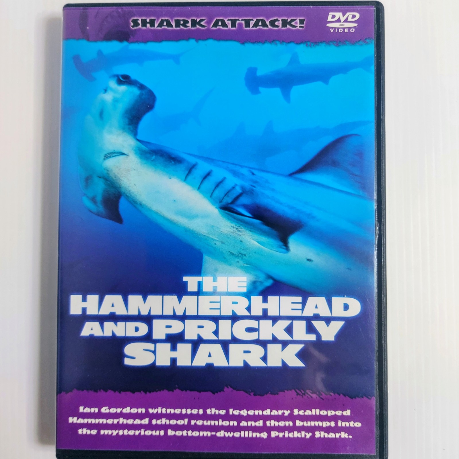 Shark Attack! The Hammerhead and Prickly Shark DVD Documentary Marine Life Mexic