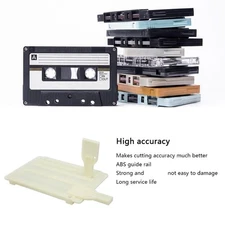 10inch Tape Splicing Set Open Reel Sound Splicing Kit with Track Splicing Plate