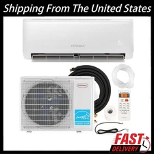 12000 BTU Ductless Mini Split Air Conditioner 21 SEER2 AC with Heat Pump 230V US