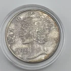 1 Oz Silver Round Peace Dollar .999
