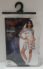 Stranger Things Eleven Adult Large L 12-14 Spirit Halloween Costume Cosplay New