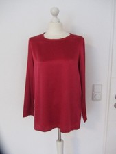 Edle Maliparmi Bluse Seide dkl. rot Gr. 36 (itl. 42) NP € 249 TOP!