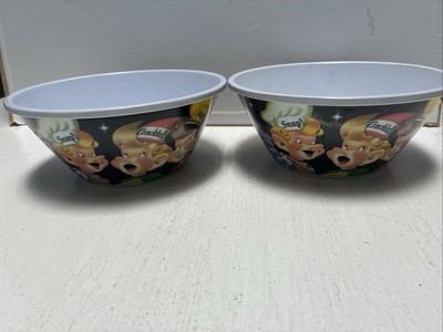 Kellogg's Rice Krispies 7  Round Cereal Bowl 100th Anniversary 2006 Set Of 2