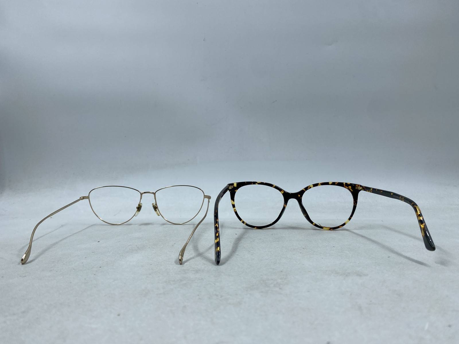 Gucci Gold Wire Frame Tortoise Shell Eyeglasses - image 4