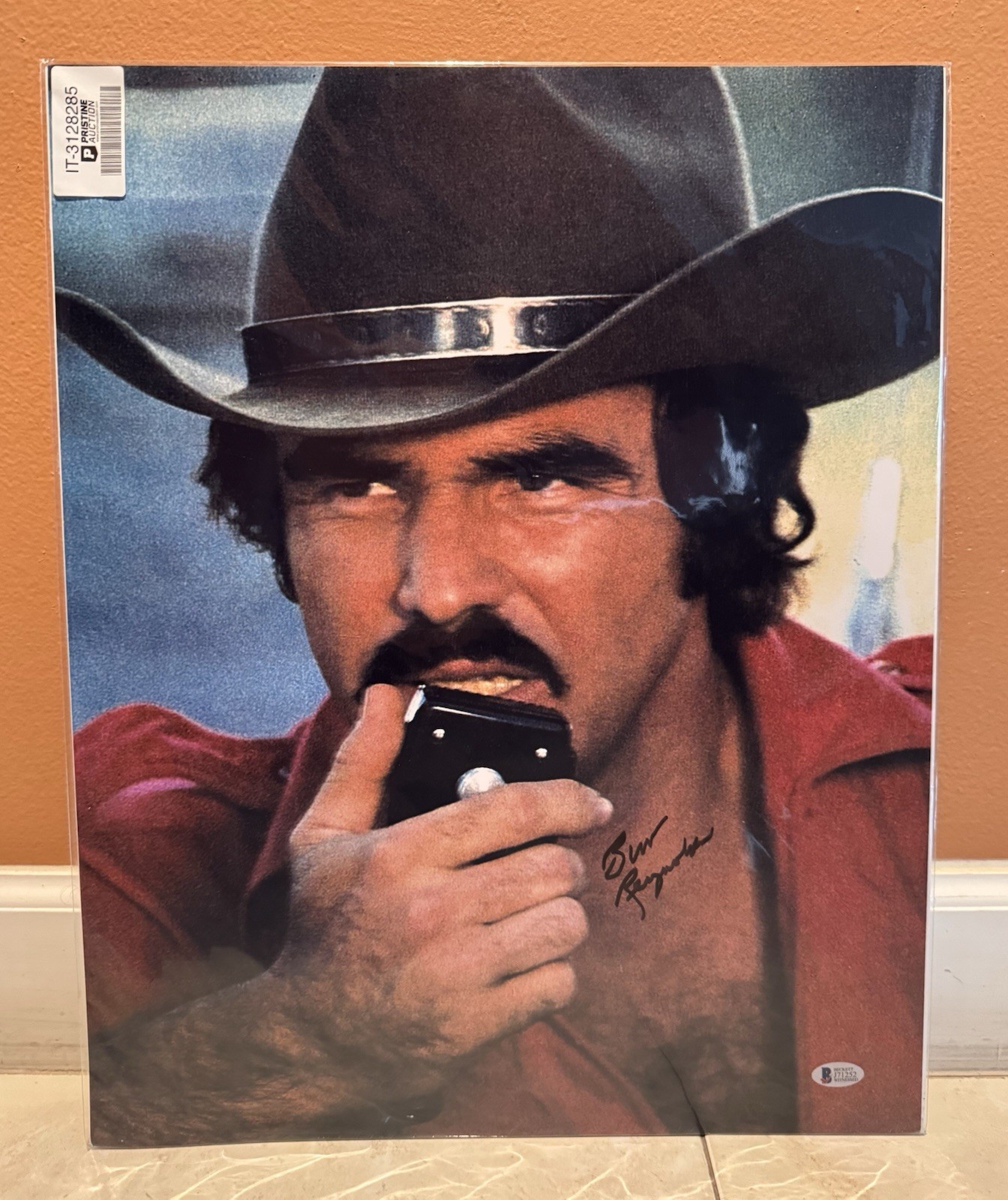 Burt Reynolds Autographed Signed "Smokey & The Bandit" 16"x20" Photo: Beckett COA 