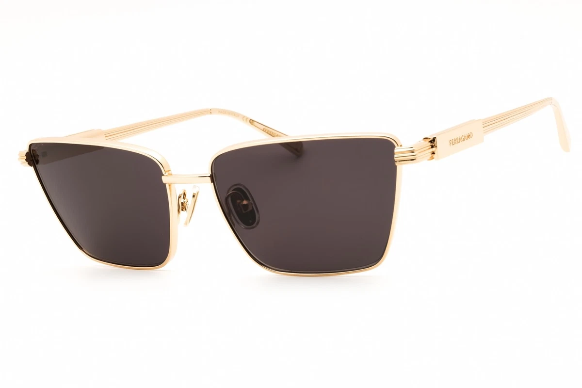 Salvatore Ferragamo Gold Sunglasses for Women for sale | eBay
