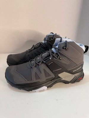 Salomon X ULTRA 4 MID GTX W - NEW w/box Size 10.5 - Color Magnet/Black/Zen Blue