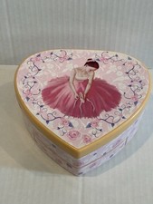 Vintage Jewelry Box Musical Mirror Spinning Ballerina Classic Wind Up