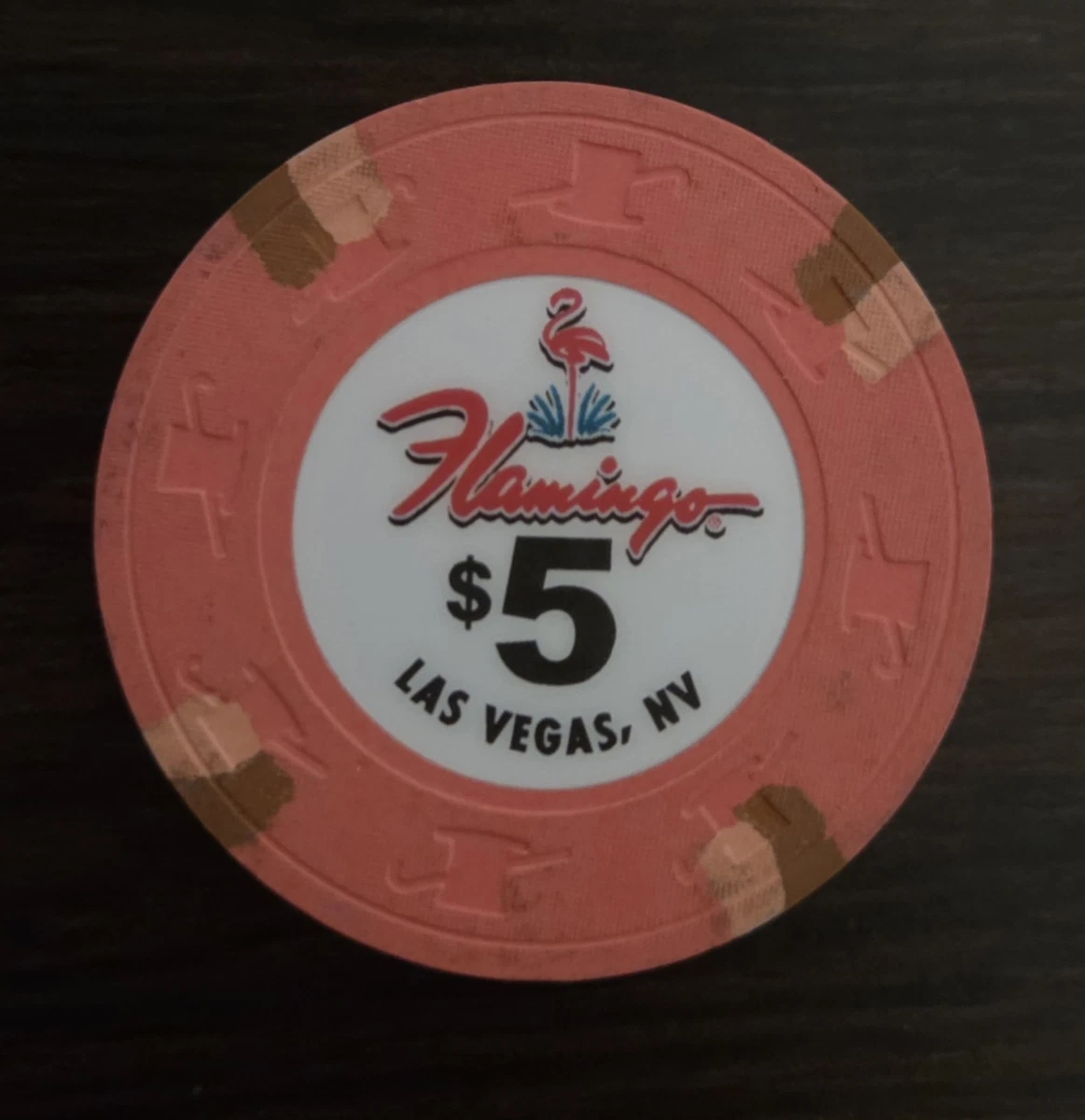 Flamingo Casino Chips Indiana Collectible Individual $5 Casino