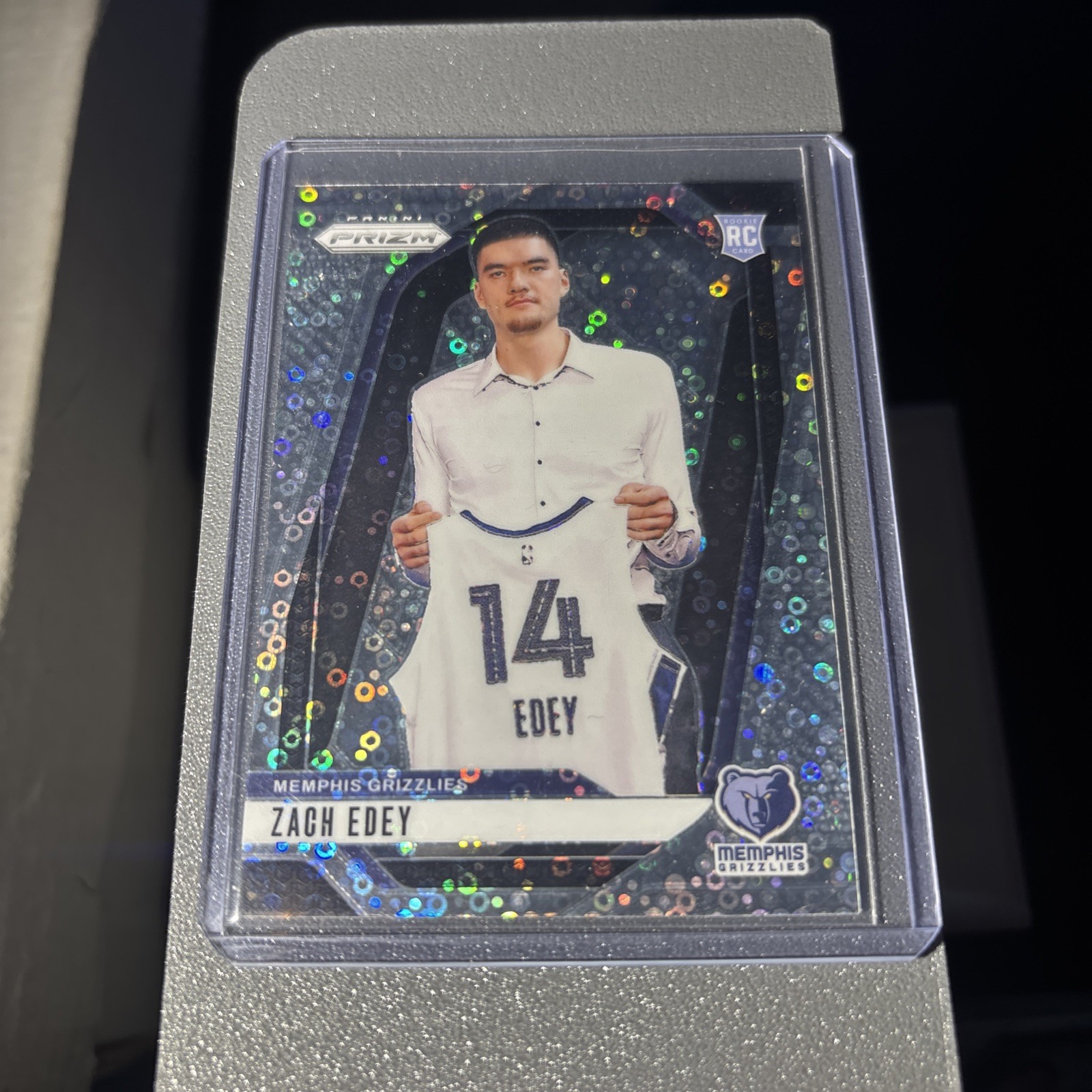 2024-25 Panini Prizm Fast Break Disco Image Variation Zach Edey Grizzlies Rc 249