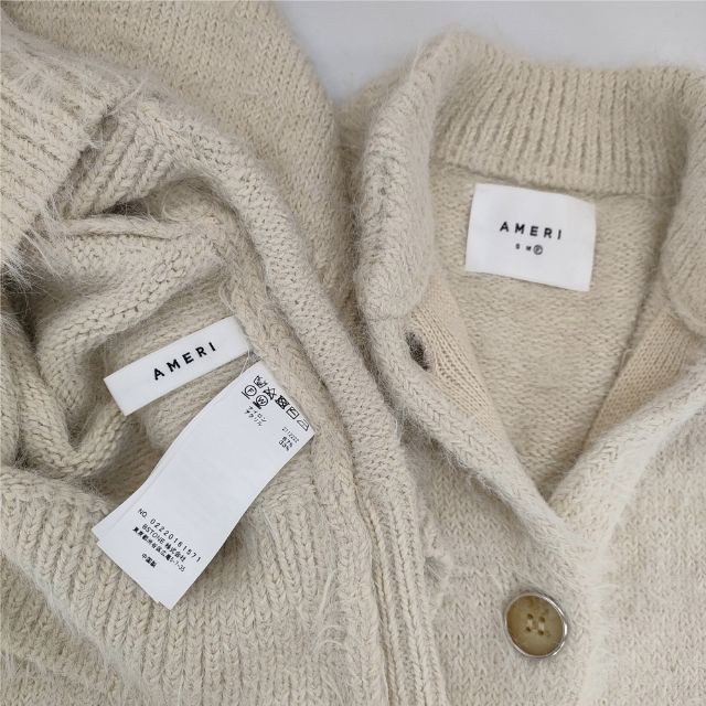 AMERI Feather Over Cardigan with Vest set twin kn… - image 5