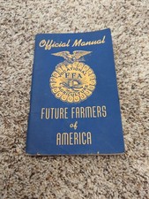 Future Farmers Of America FFA Official Manual 1947 Vocational Agriculture