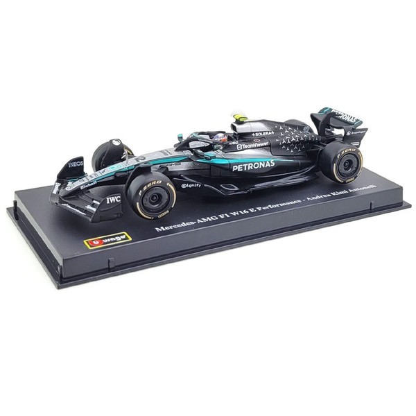 2025 Kimi Antonelli Mercedes W16 - 1/43 Bburago Models-image