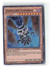 Darklord Superbia DESO-EN039 Super Rare 1st Edition Yu-Gi-Oh! [2]