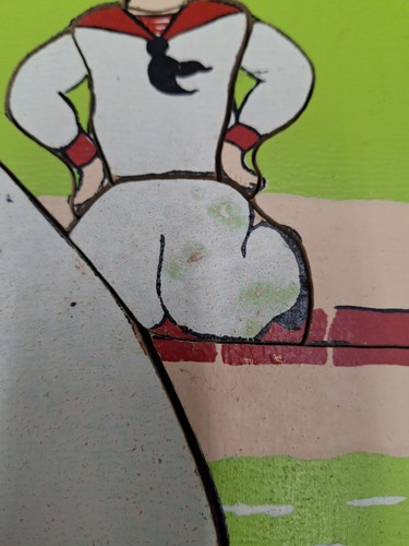 Puzzle vintage in legno Holgate - barca a vela - 12 pezzi - Foto 3 di 6