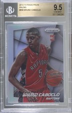 2014-15 Panini Prizm Silver Prizm Bruno Caboclo #298 BGS 9.5 GEM MINT 3c7
