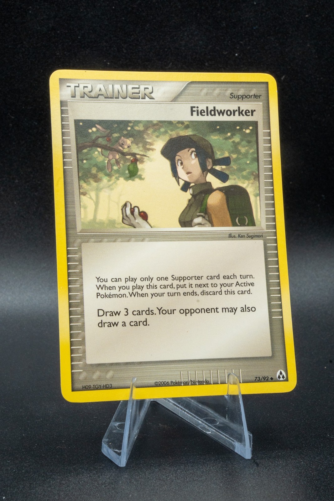 Pokemon Card - Fieldworker Legend Maker 73/92 Non Holo Light Play Condition LP +
