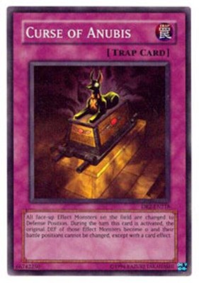 Yugioh! LP Curse of Anubis - DR2-EN218 - Super Rare - Unlimited Edition Lightly 