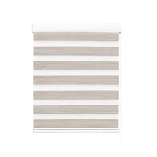 NNEIDS Marlow Blackout Zebra Roller Blind Curtains 90x210 Beige