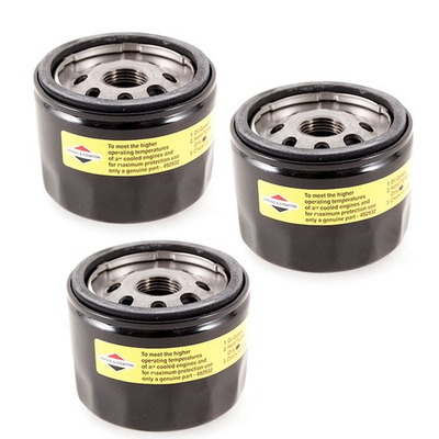 #ad Briggs and Stratton Oil Filters 3 Pack 696854 695396 492932 492932S $26.87
