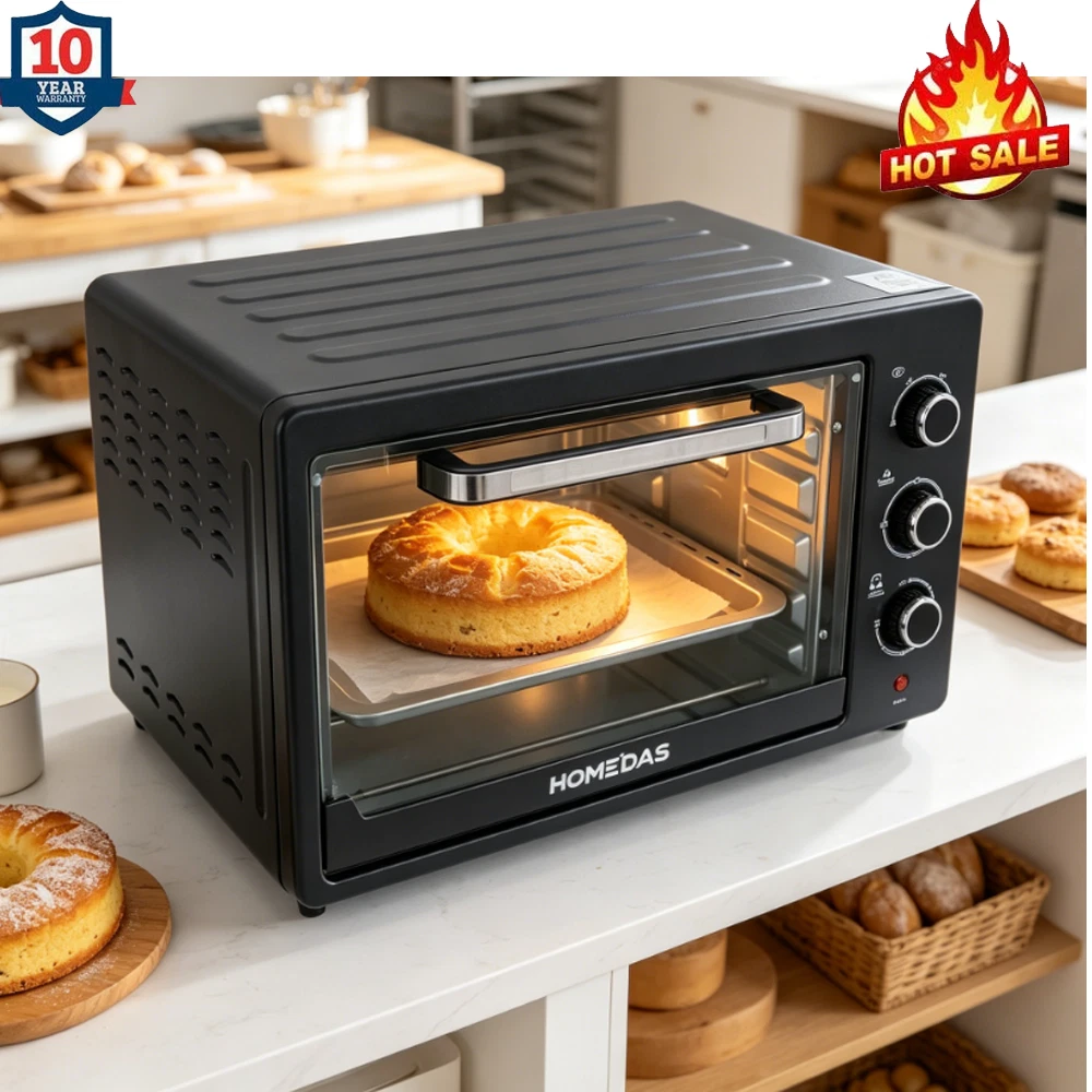 HOMEDAS Compact Microwave Oven 0.9 Cu.Ft 900W One-Touch Cooking Settings
Opens in a new window or ta