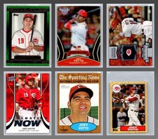 Baseball Card Lot ~6ct Joey Votto Reds Inserts RC Topps Heritage Upper Deck