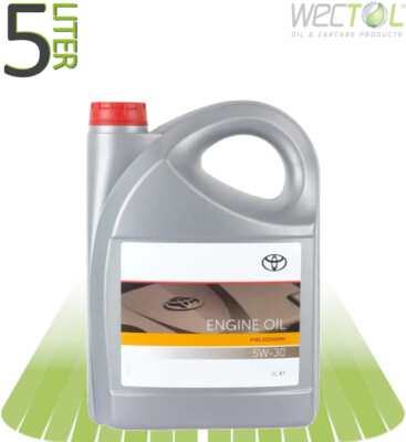 Original Toyota Motoröl FUEL ECONOMY 5W-30 1 x 5 L ACEA A1/B1 A5/B5 API SL CF