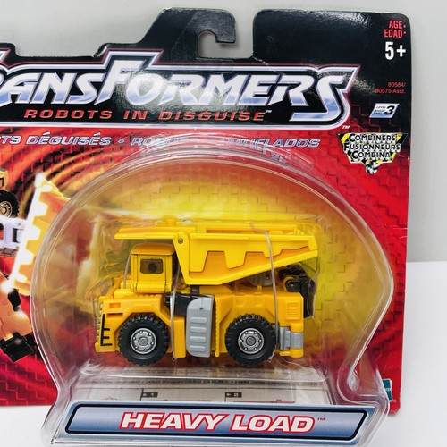 Transformers Robots In Disguise HEAVY LOAD Landfill Combiner Vintage 2001 - NEW - Picture 5 of 14