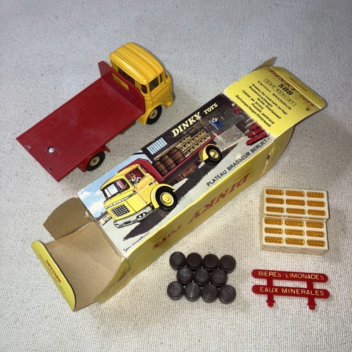 Vintage French Dinky 588 Berliet GAK Beer & Beverage Truck Camion Brasseur - Picture 4 of 8