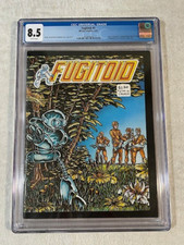 FUGITOID 1 CGC 8.5 WHITE PAGES!!! MIRAGE STUDIOS 1985
