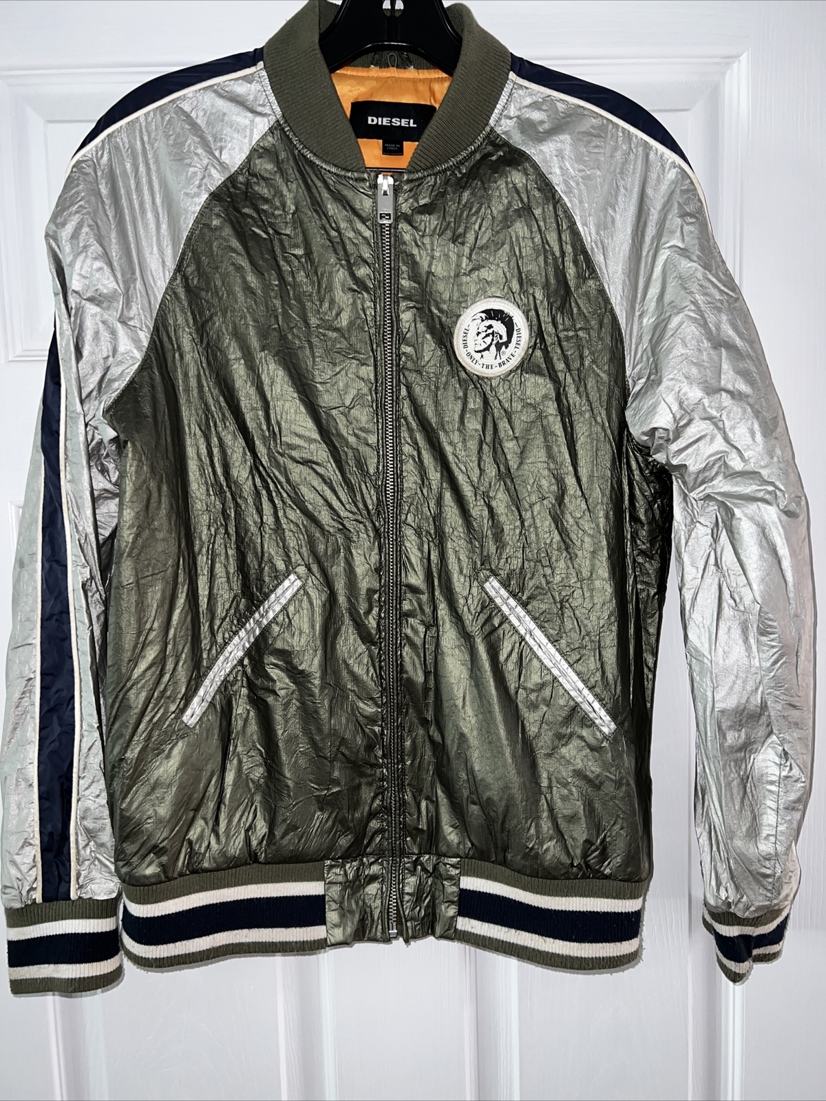 Diesel Jacket Size Youths 14 Very Good Condition Unique & Beautiful!!!