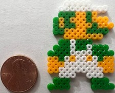 Luigi Super Mario Bros Mini Bead Sprite Artkal Pixel Switch Retro NES Nintendo