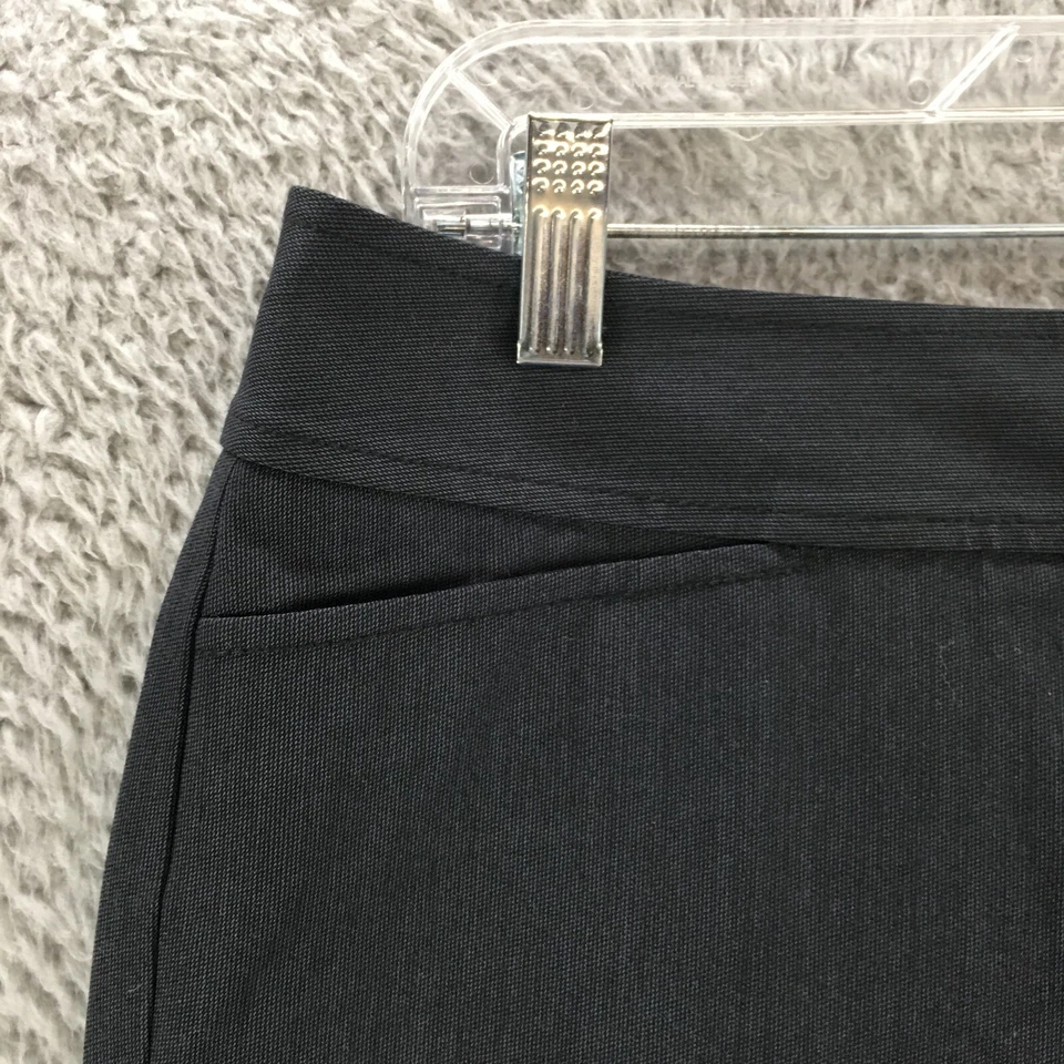 Галоген Taylor Fit Bootcut брюки платье брюки женщин 4 серый средний подъем повседневный молнии - Изображение 3 из 4