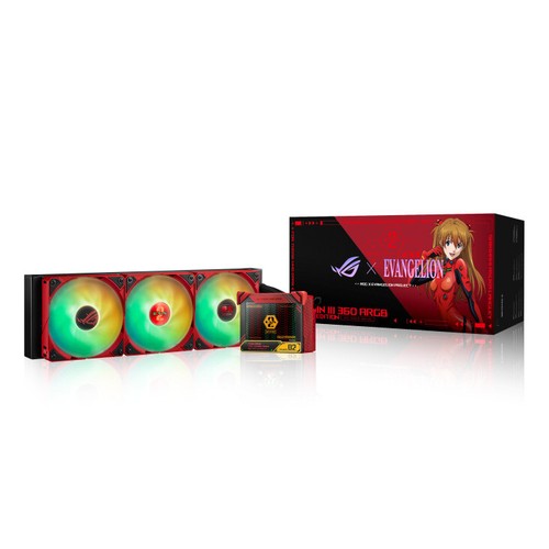 ROG Ryujin III 360 ARGB EVA-02 Edition All-In-One Liquid CPU Cooler with 360Mm R - 第 2/4 張圖片