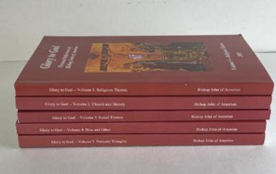 Lot of 5 Book Set Glory to God by Bishop John of Amorion Christian Signed