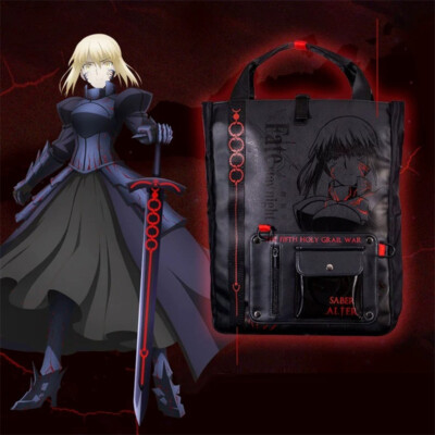 Anime Fate Stay Night Heaven's Feel Saber Alter Tote Bag Foldable