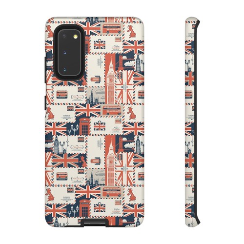 British Icons Phone Case - Union Jack, Big Ben, British Flag, London, Wrap Print - Picture 170 of 177