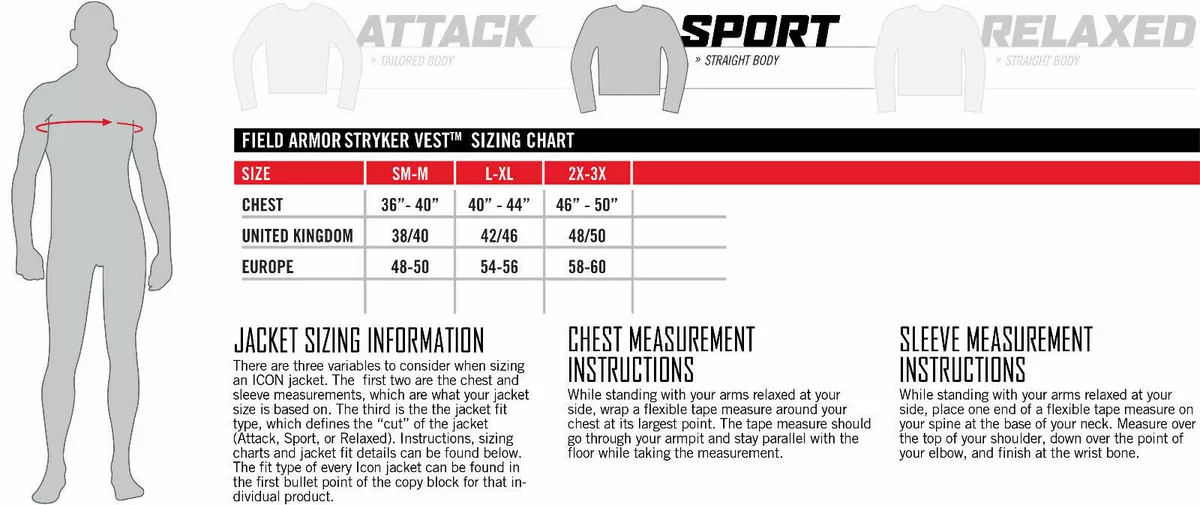 Stryker motorcycle deals vest
