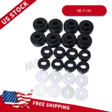 For 1999-2014Chevy Silverado Sierra 2/4WD Body Cab Mount Bushing Kit 7-141 24PCS