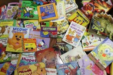20 LBS of Childrens Baby Toddler Daycare Board Books Chunky Books RANDOM