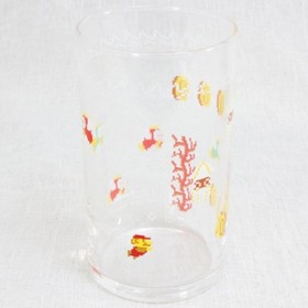 Super Mario Bros. Field Design Sea Ver Glass 30th Anniversary JAPAN GAME FAMICOM