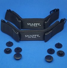 Soft Heel Straps for Croc and Clog Shoes with 4 Rivets 