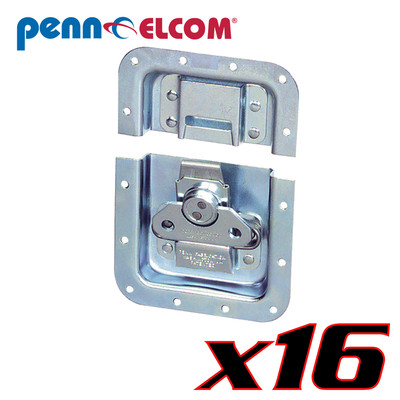 Sixteen Pack Penn Elcom L944/525MOL Butterfly Latch 6.85'' PennBrite