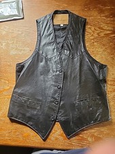 Gino Genuine Leather Men s Size Small Vest