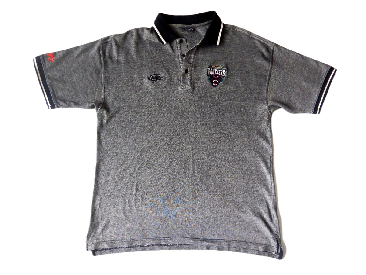 2003 Penrith Panthers NRL Premiers Men's Rugby League Football Polo Shirt - XXL