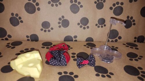 Littlest Pet Shop LPS Authentic B2 Blythe Buckles & Bows 1618 Mouse stand - Picture 6 of 8
