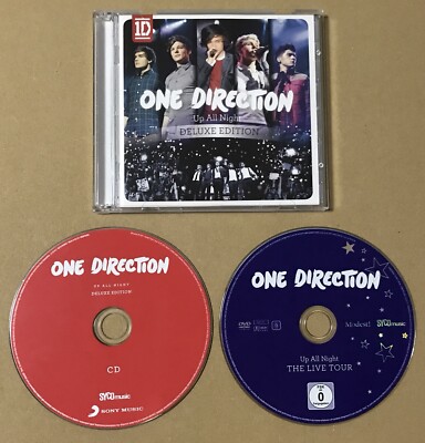 One Direction Up All Night Rare German Deluxe Edition Cd & Dvd Harry Liam 2012
